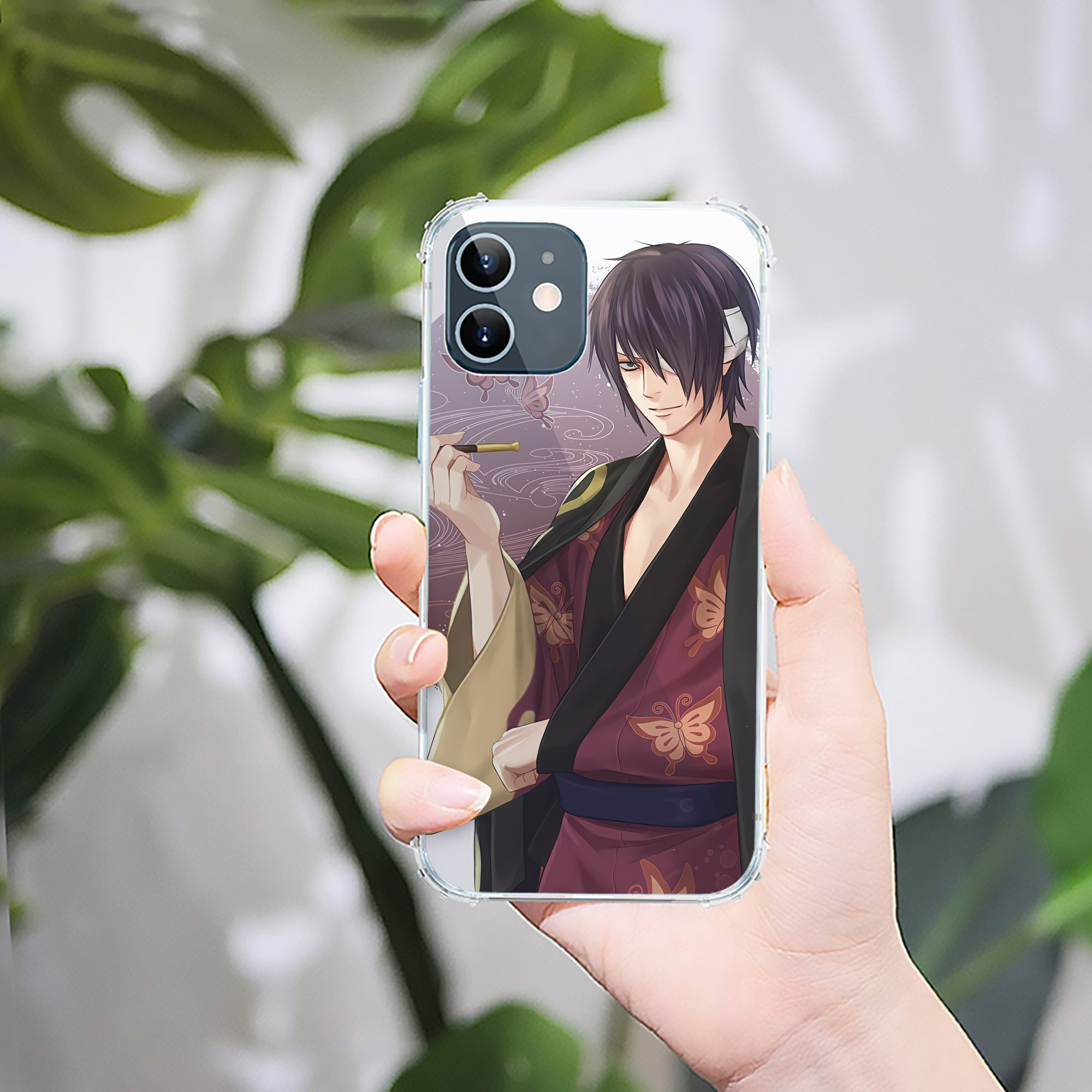 （画像用） 刀剣乱舞 Touken Ranbu 【iPhone 12シリーズ対応】透明スマホケース（クリアソフトケース）